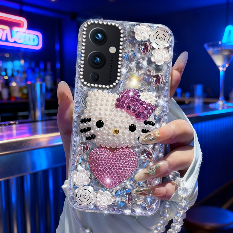 高端奢华镶钻手机壳，不掉钻，不发黄