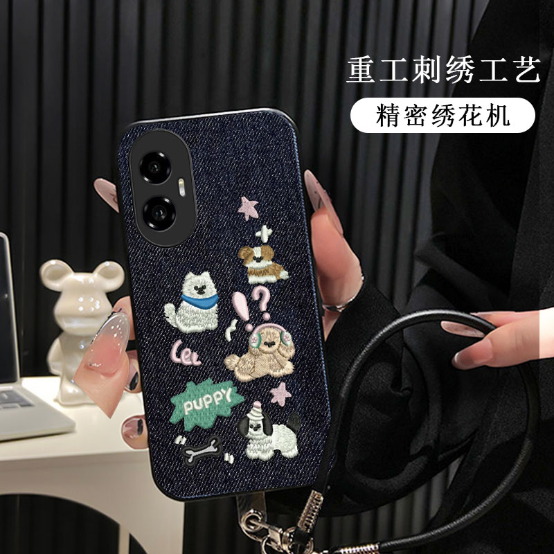 秋冬新款冬季布艺情侣刺绣，不掉色