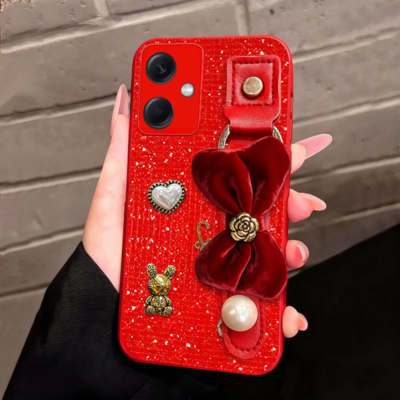 2026马年新年款，磨砂光闪皮，防摔耐磨