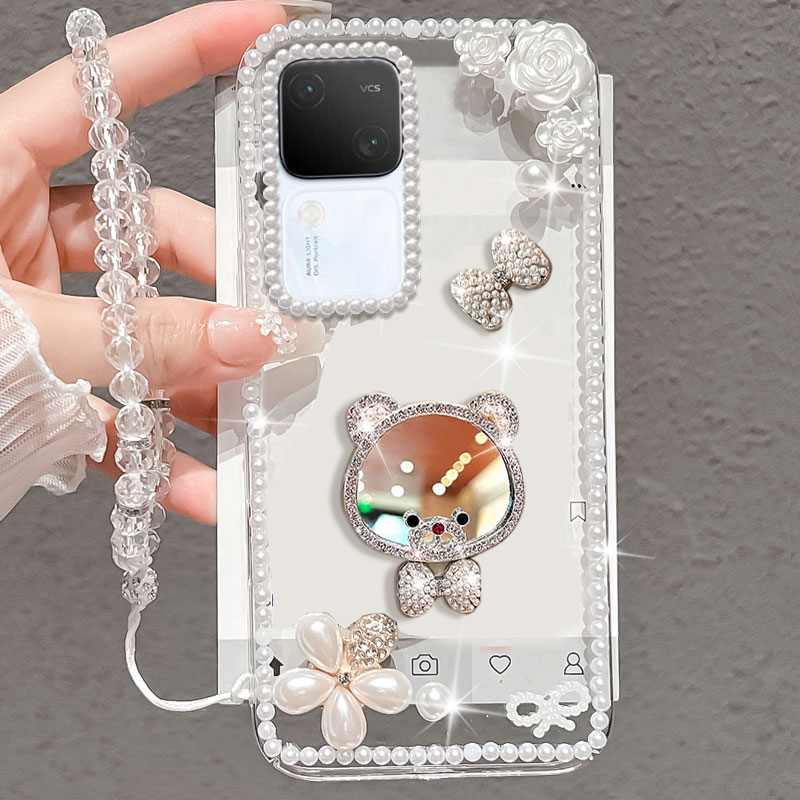 高端奢华镶钻手机壳,不掉钻,不发黄