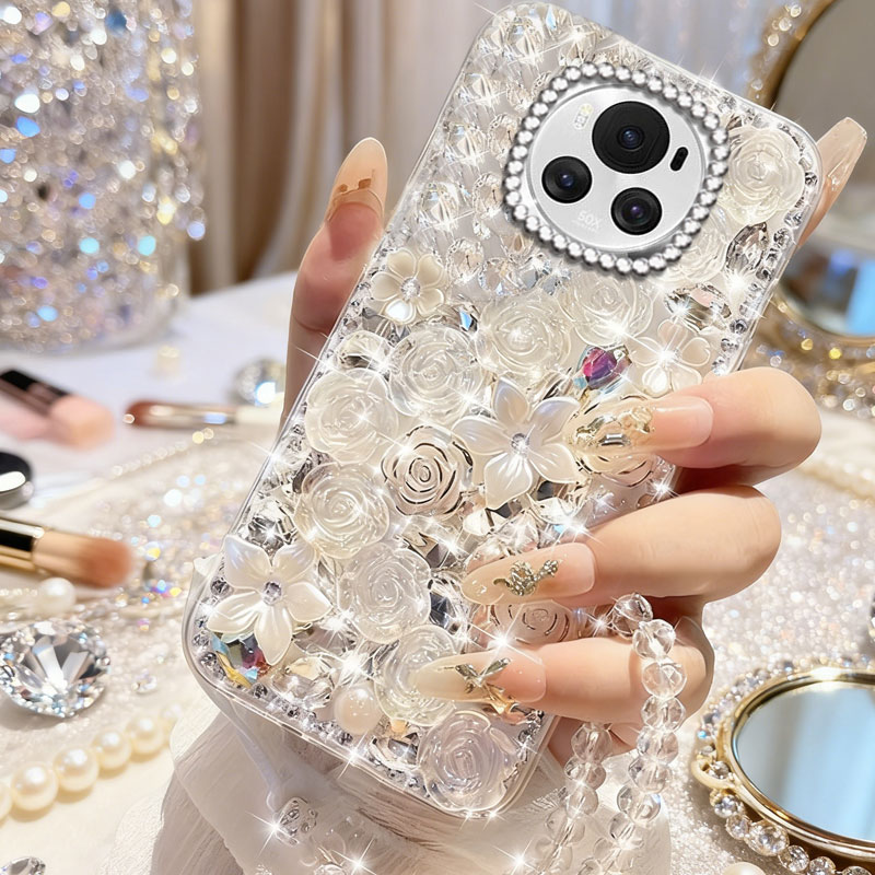 高端奢华镶钻手机壳，不掉钻，不发黄