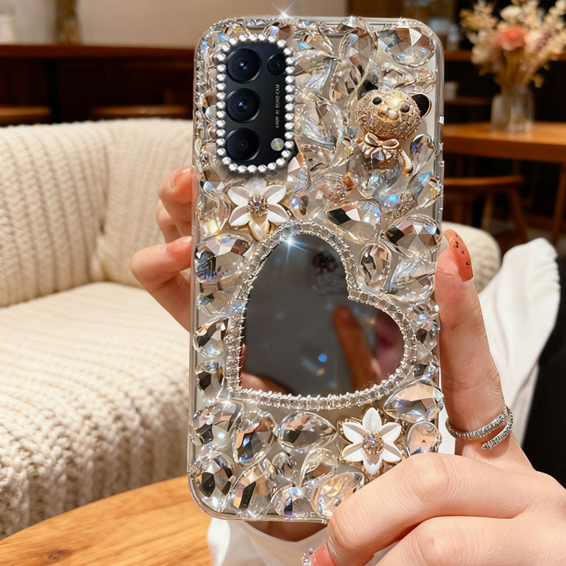 高端奢华镶钻手机壳，不掉钻，不发黄