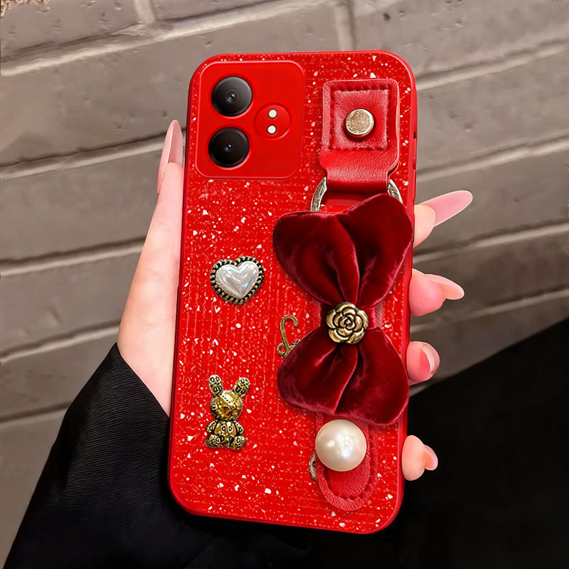 2026马年新年款，磨砂光闪皮，防摔耐磨