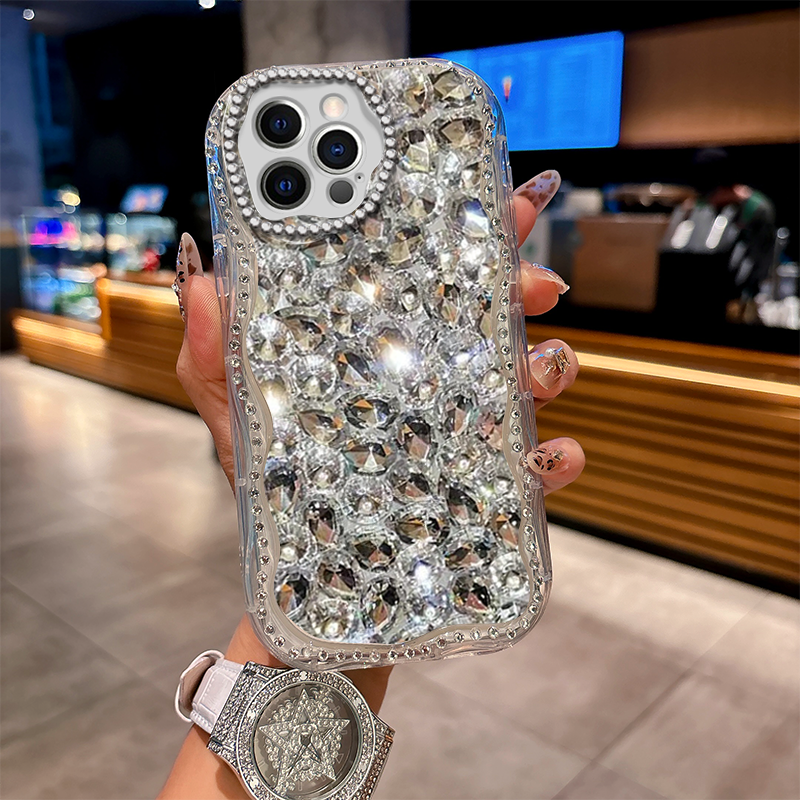 2026高级满钻奢华适用苹果iPhone16ProMax手机壳全包XS名媛6plus秋冬12保护套14外壳16水钻14镶钻16E新品13