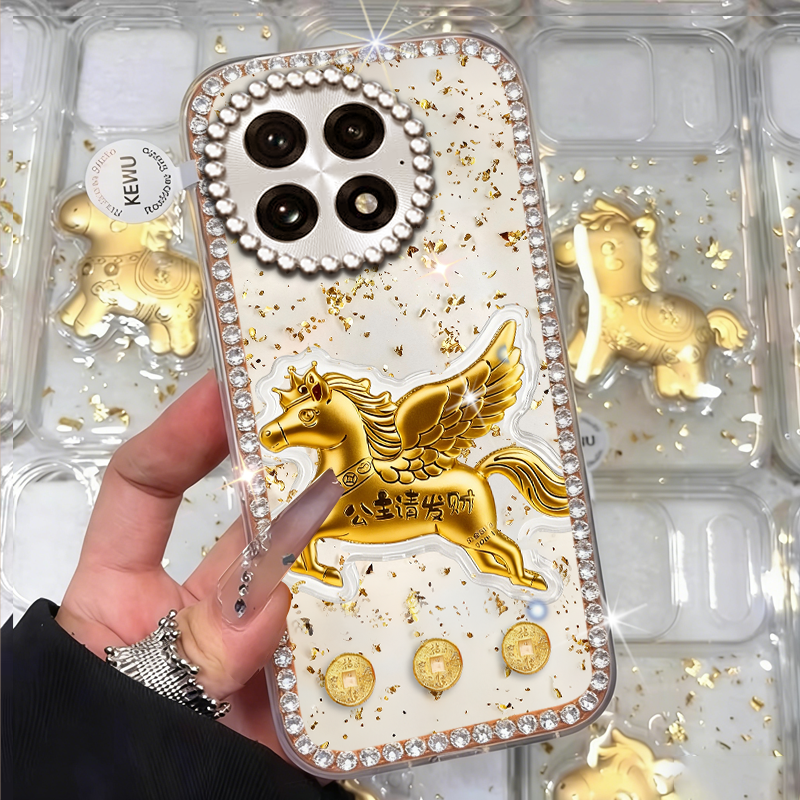 2026马年新款金箔，高端镶钻，仙女必备