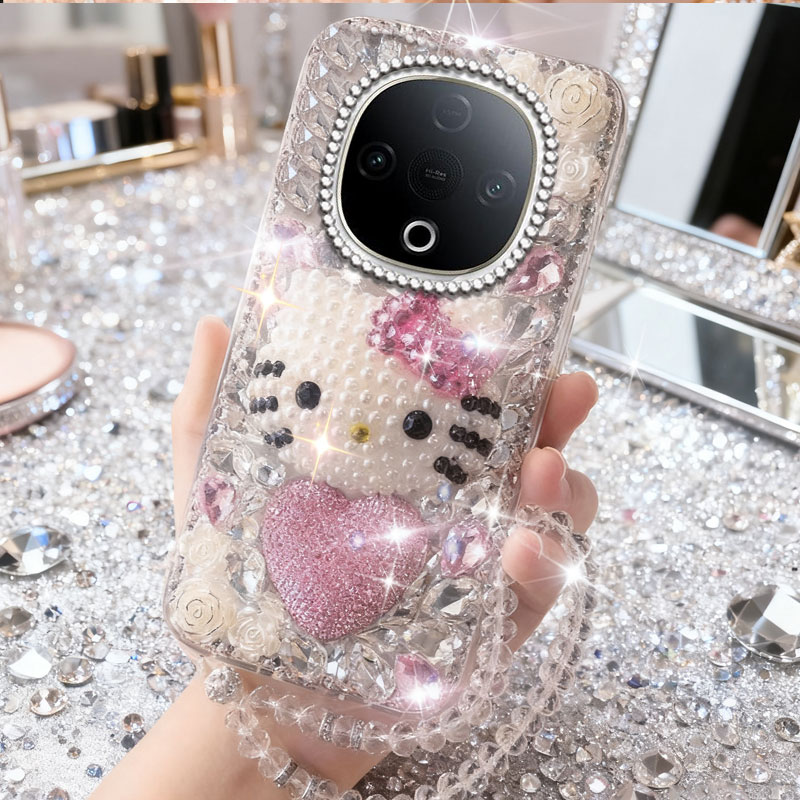 高端奢华镶钻手机壳，不掉钻，不发黄