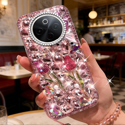 闪钻巨好看适用vivoY500手机壳全包NEX3新款Y5S保护套y300c新品Y50M网红Y3/2026年X23幻彩版上档次Y53s外壳