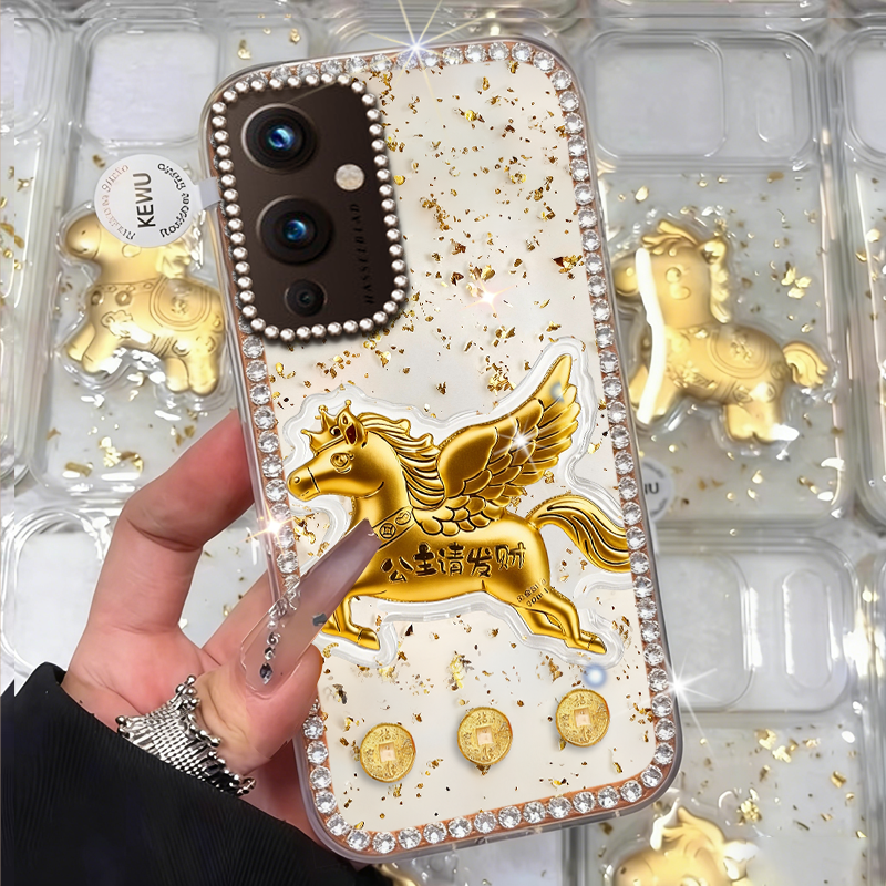 2026马年新款金箔，高端镶钻，仙女必备