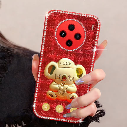 红色新年平安适用vivoX300手机壳外壳X200/2026年X70喜庆X90保护套VivoX70过年X100镶钻X90网红X100新款X100S
