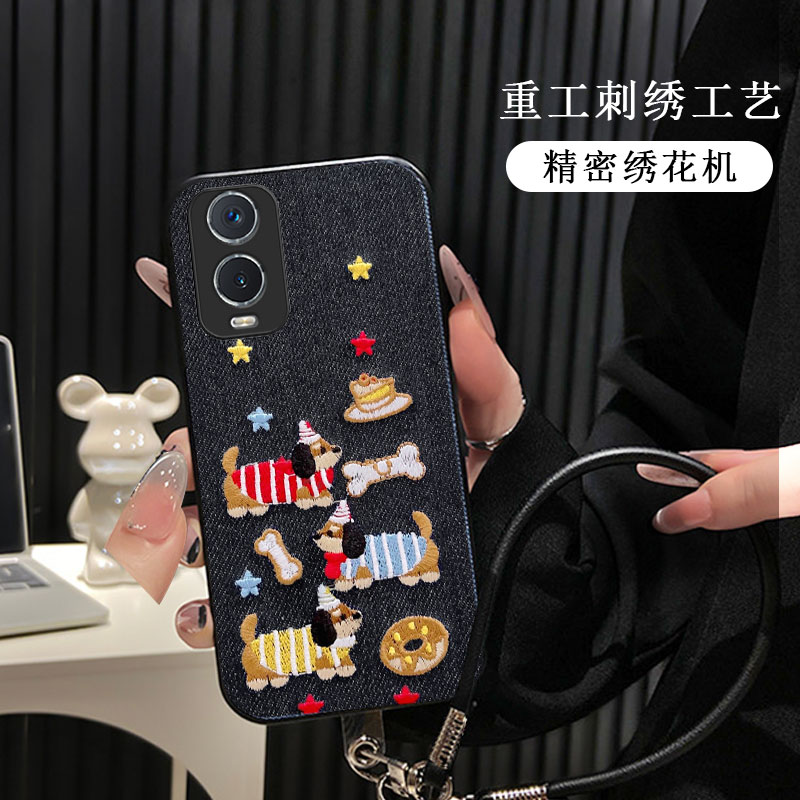 秋冬新款2026新年情侣刺绣,不掉色