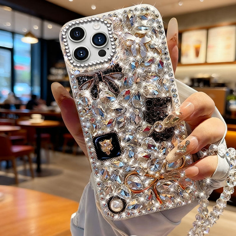 马年高级镶钻适用苹果iPhone16promax手机壳保护套13上档次15满钻16水钻14全包XR/2026年11Pro外壳6SPLus防摔