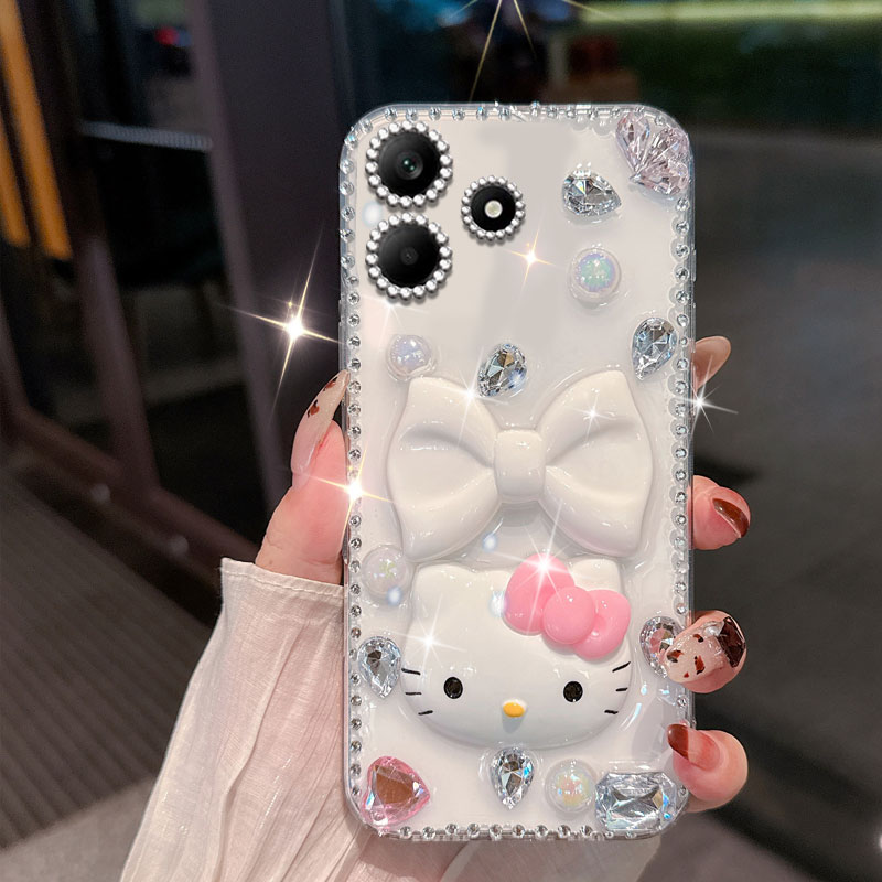 高端奢华镶钻手机壳，不掉钻，不发黄