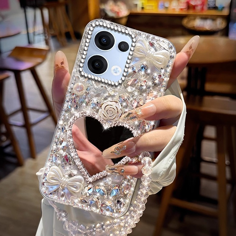 高端奢华镶钻手机壳，不掉钻，不发黄