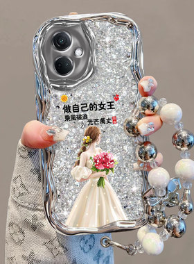 小众高级感电镀爆闪适用OPPOK11/K12手机壳新款k10活力版Reno11Pro女款a3pr0全包opa保护套a1x/a2/k9/k7防摔