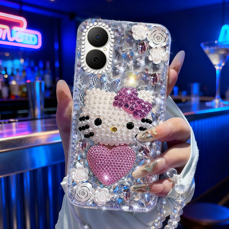 高端奢华镶钻手机壳，不掉钻，不发黄