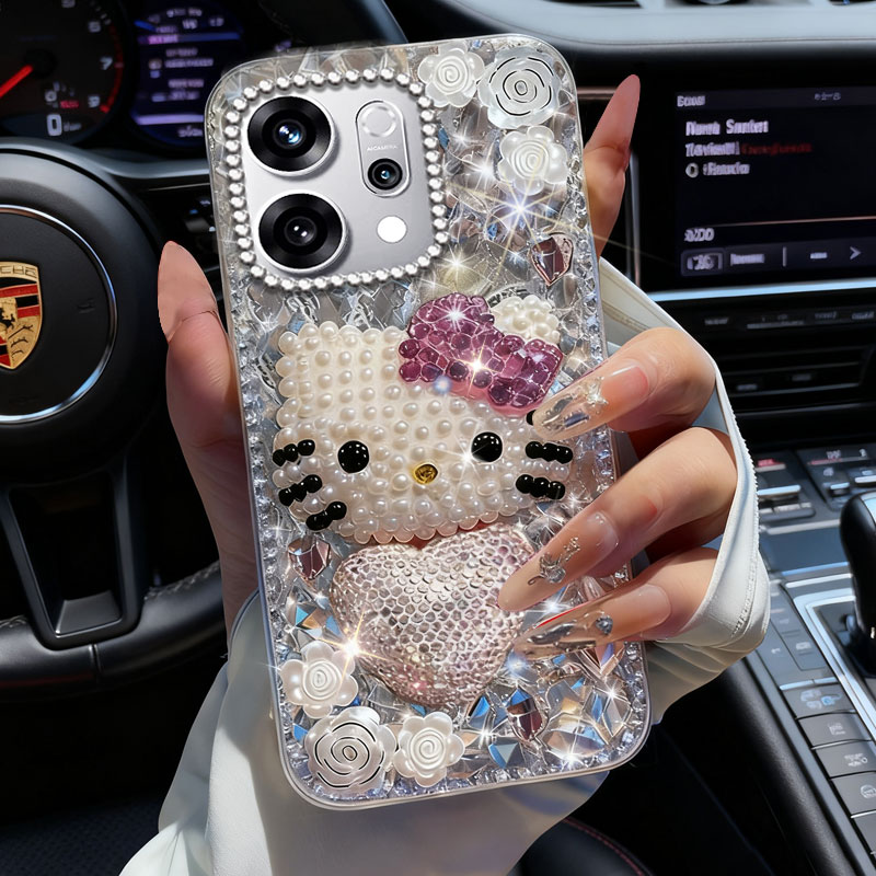 高端奢华镶钻手机壳，不掉钻，不发黄