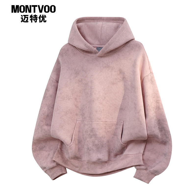 【宽松百搭】加绒休闲连帽卫衣