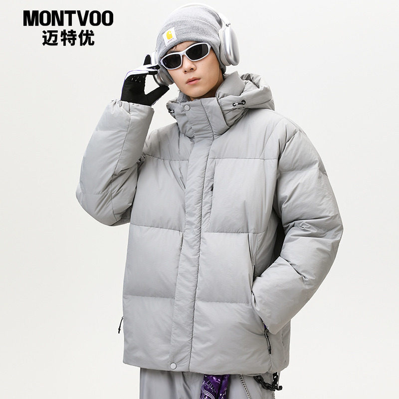 迈特优雾面易打理棉服男女冬季新款连帽加厚保暖棉衣户外防寒外套,男装,棉衣,淘宝优惠券,粉丝福利购,淘宝优惠卷