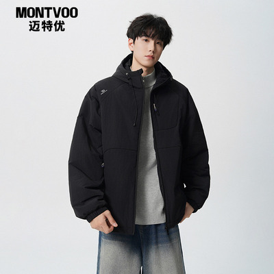 保暖工装外套棉袄加厚情侣款棉服