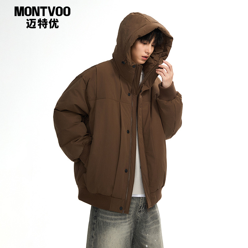 【暖暖入冬】连帽轻薄羽绒服外套