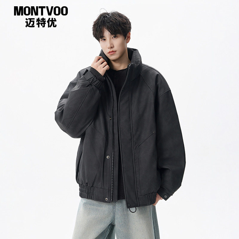 【暖暖入冬】保暖立领短款羽绒服