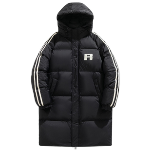 迈特优加厚中长款羽绒服男生冬季2025新款工装三防青少年冬装外套