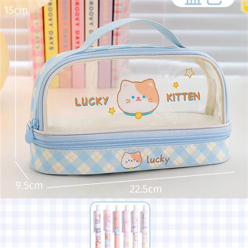 functiona Pencilcase Pen Case School Supplies For Girls Boy