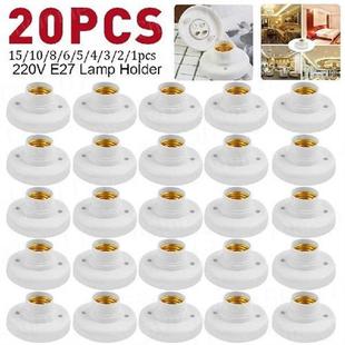Ceiling Stand 20PCS 220V E27 Light Lamp Screw White