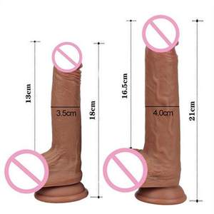 Sexy Soft Silicone Penis Realistic Dildo For Women Big Fake