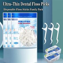 ‌Ultra-Thin Dental Floss Picks Disposable Floss Sticks 牙线