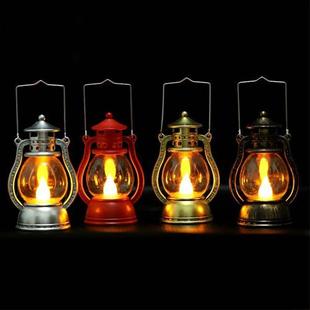 lantern decor jack lamp Halloween wind electronic candle