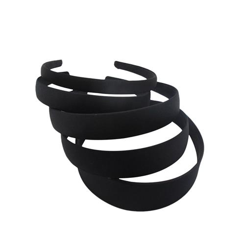 1PCs Black Simple Wide Headband 1.5 2 2.5 3 4cm Girl Women D
