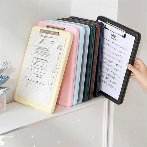Cy Color A4 File Folder Clipboard Writing Pad Memo Clip B