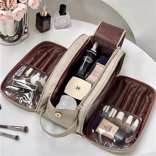 small storage makeup capacity Lazy large toiletries bag box