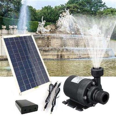 800L/H DC 12V Brushless Pump Waterfall Fountain Pool Solar