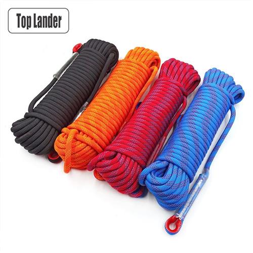 Outdoor 8mm Climbing Rope Rock High Sngth Static Survival