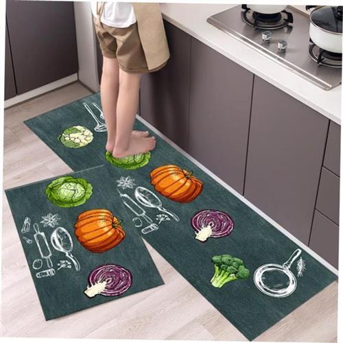 2023 Kitchen floor mat toilet floor mat door carpet厨房地垫