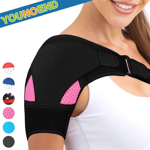 Adjustable Shoulder Brace with Pressure Pad Neoprene Shoulde