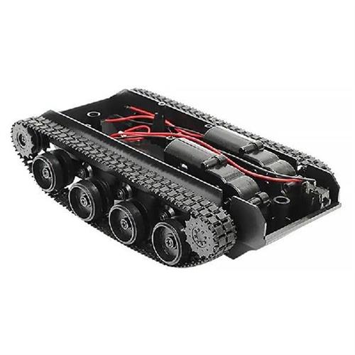 Rc Tank Smart Robot Tank Car Chassis Kit Rubber Track