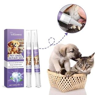 Pen Remove Pet Tartar 12pcs Cleaning Dental Toothbrush Stain