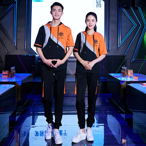 2022龙丽儿服务员工作服夜场短袖