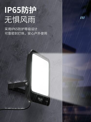 德力西LED投光灯JT603户外防水