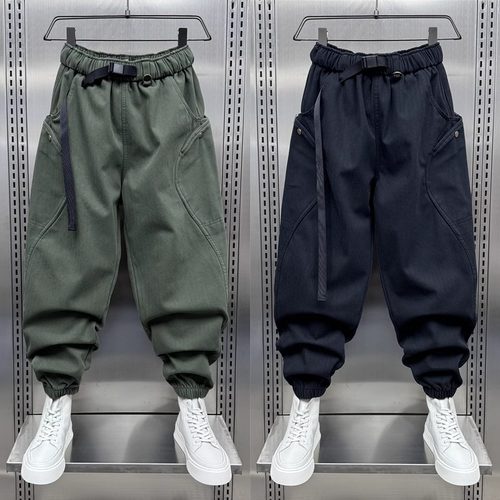 特大码300斤夏季薄款工装裤男士