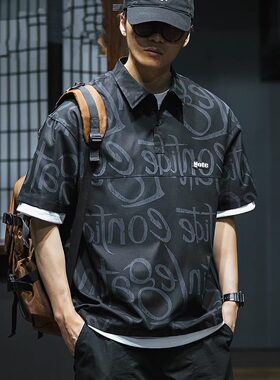 大码300斤短袖衬衫男士工装