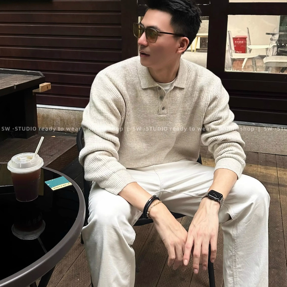 大码300斤软糯重磅毛衣男士春秋高端商务休闲内搭Polo领针织衫男,男装,针织衫/毛衣,淘宝优惠券,粉丝福利购,淘宝优惠卷