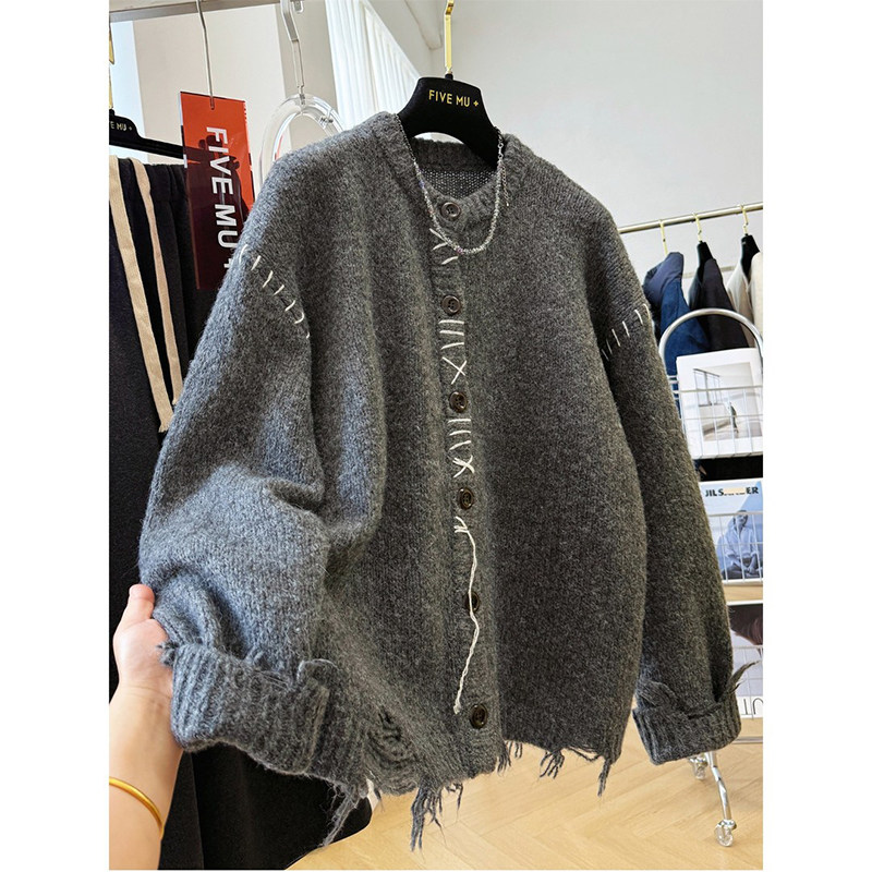特大码300斤慵懒风休闲毛线针织开衫男女装秋冬加厚宽松毛衣外套,男装,针织衫/毛衣,淘宝优惠券,粉丝福利购,淘宝优惠卷