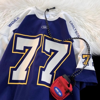 特大码300斤美式重磅短袖男款