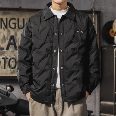 大码300斤90白鸭绒轻薄羽绒服男