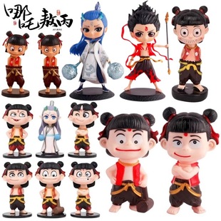 哪吒敖丙蛋糕装饰摆件我命由我不由天男孩男生儿童生日烘焙插件