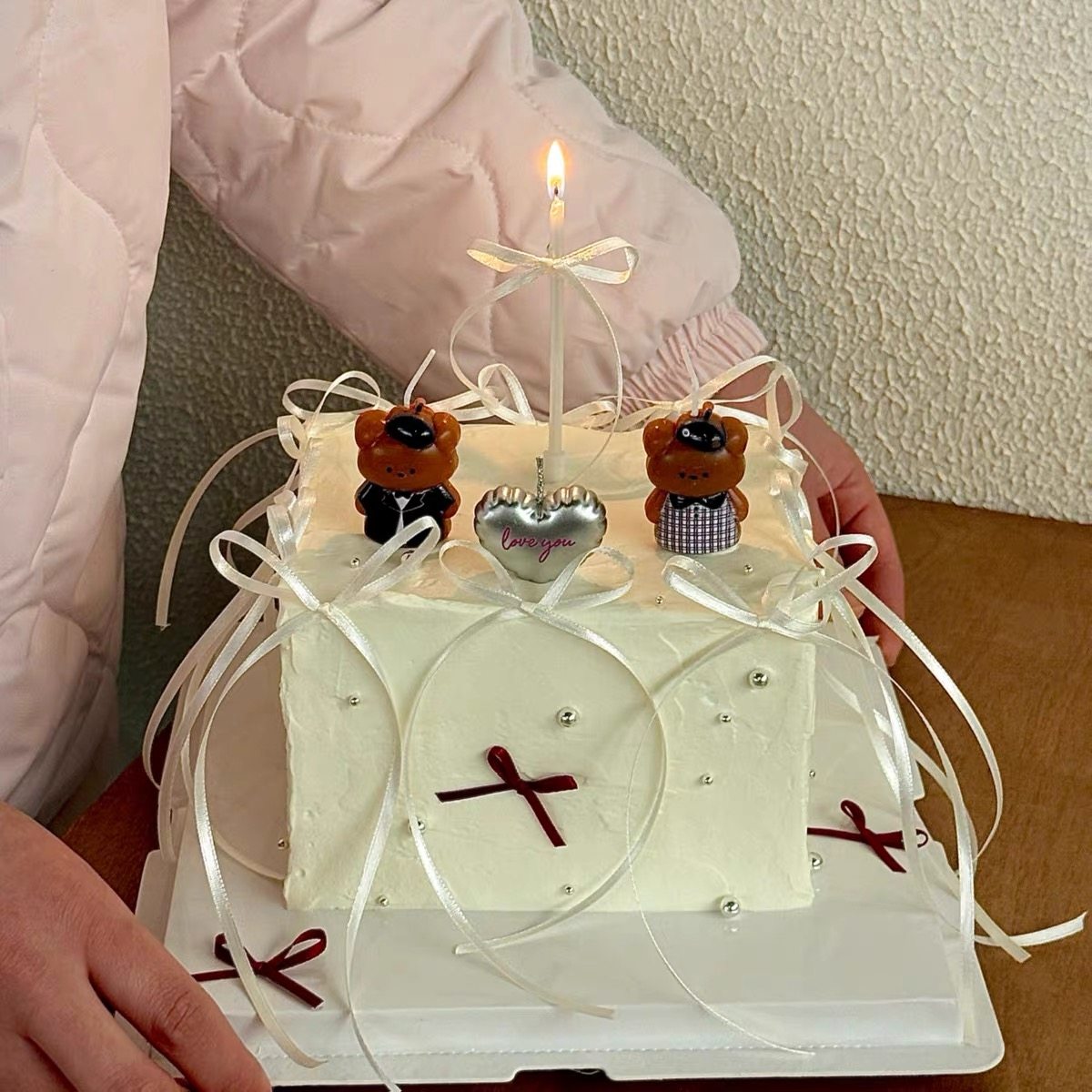 2.14情人节西服格子小熊蜡烛蛋糕装饰爱心loveyou情侣纪念日装扮,节庆用品/礼品,节日装扮用品,淘宝优惠券,粉丝福利购,淘宝优惠卷